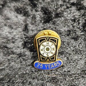 Masonic Lodge Pin 25 Years